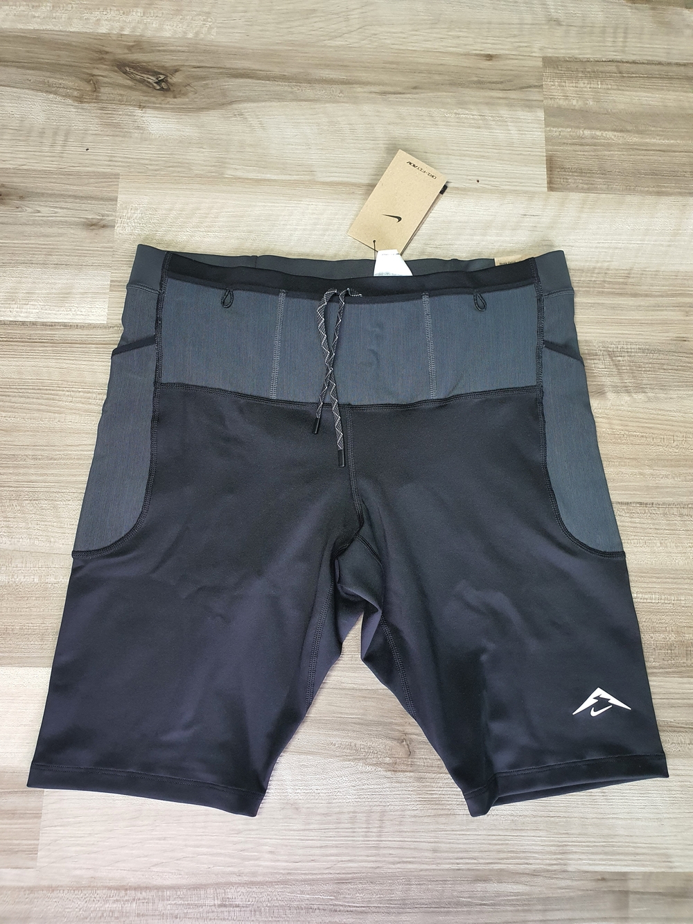 Nike Trail Dri-Fit ADV Lava Loops Running Tights Shorts Mens Sz Large HJ4170-010 - Picture 1 of 14